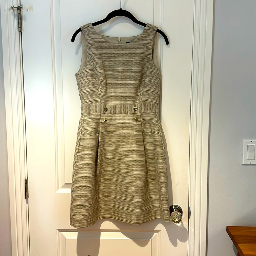 Karen Millen cocktail jacquard dress